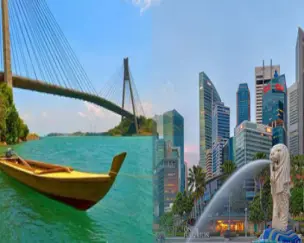 Singapore and Malaysia Twin City Escape